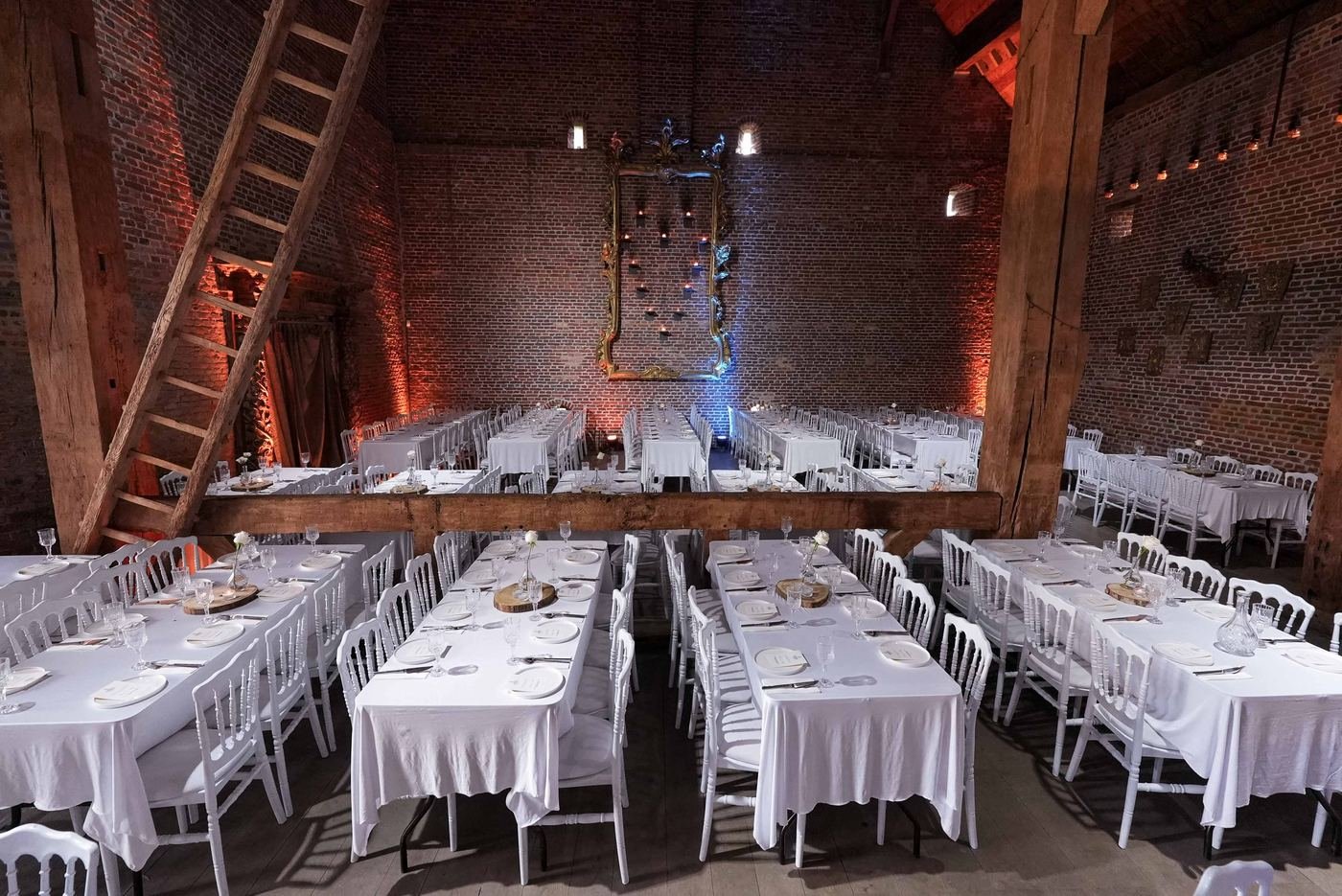 Zaal aangekleed door Royal Decor