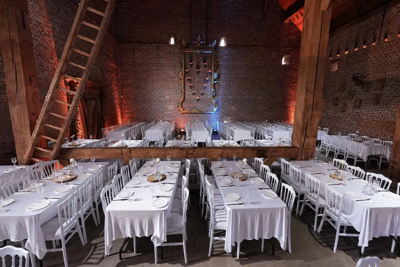 Zaal aangekleed door Royal Decor