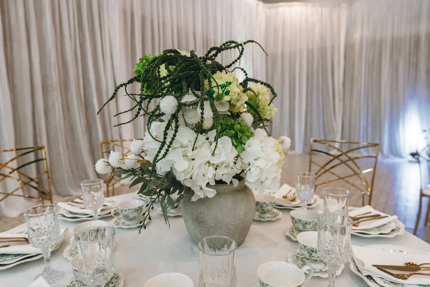 Zaal aangekleed door Royal Decor