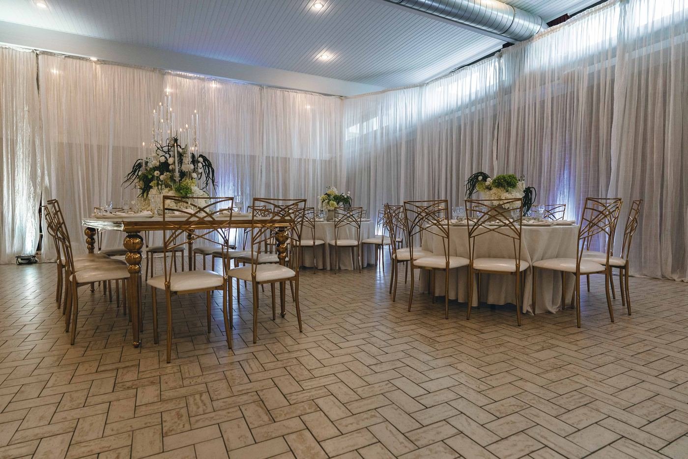 Zaal aangekleed door Royal Decor