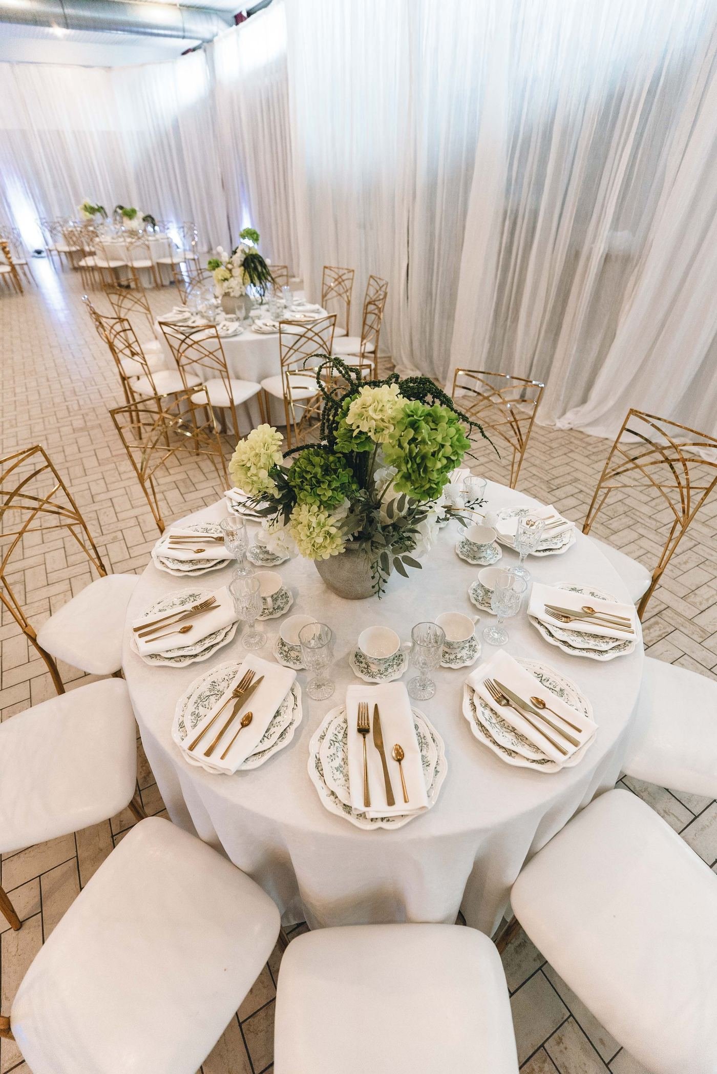 Zaal aangekleed door Royal Decor