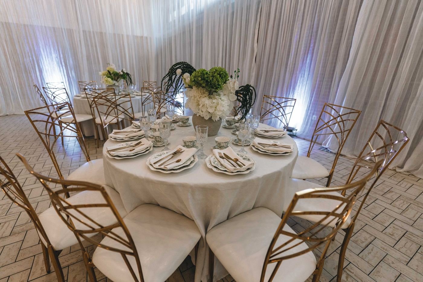Zaal aangekleed door Royal Decor