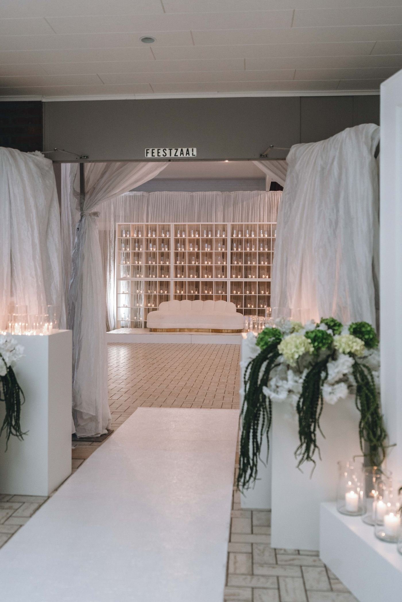 Zaal aangekleed door Royal Decor